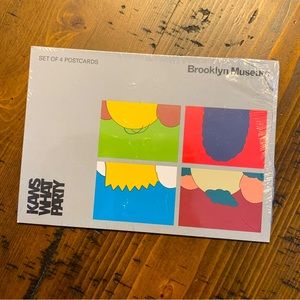 KAWS What party BKM postcards